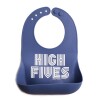 Babero de silicona con bolsillo High Five