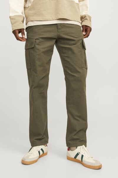 PANTALÓN CARGO KANE Olive Night