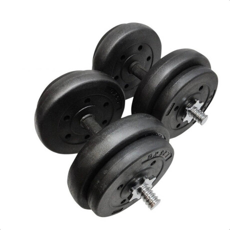 Banco De Pecho + Barra 1.50m + 2 Mancuernas + 40kg Cmb000677