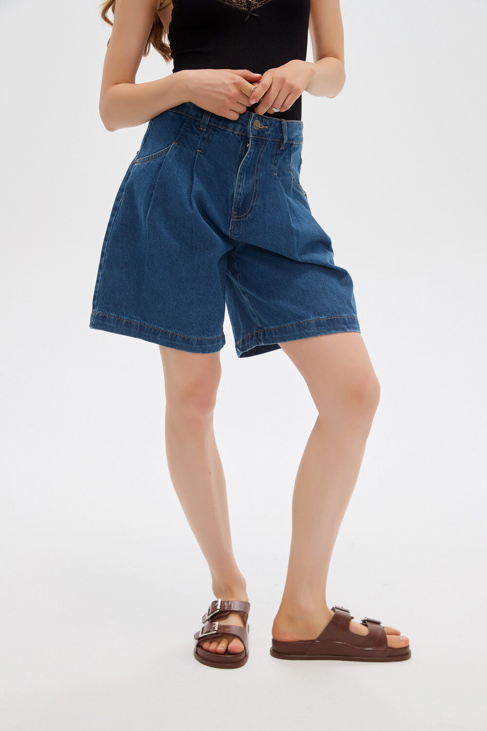 Short Caraie Azul Medio