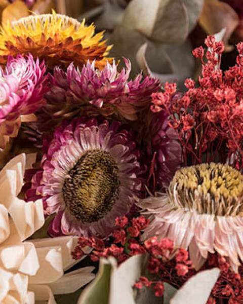 Arreglo de Flores Preservadas - Tierra — Floreria Ilusiones