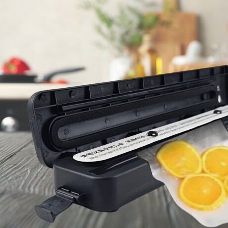 Maquina Automática Selladora al vacio con 10 bolsas Negro