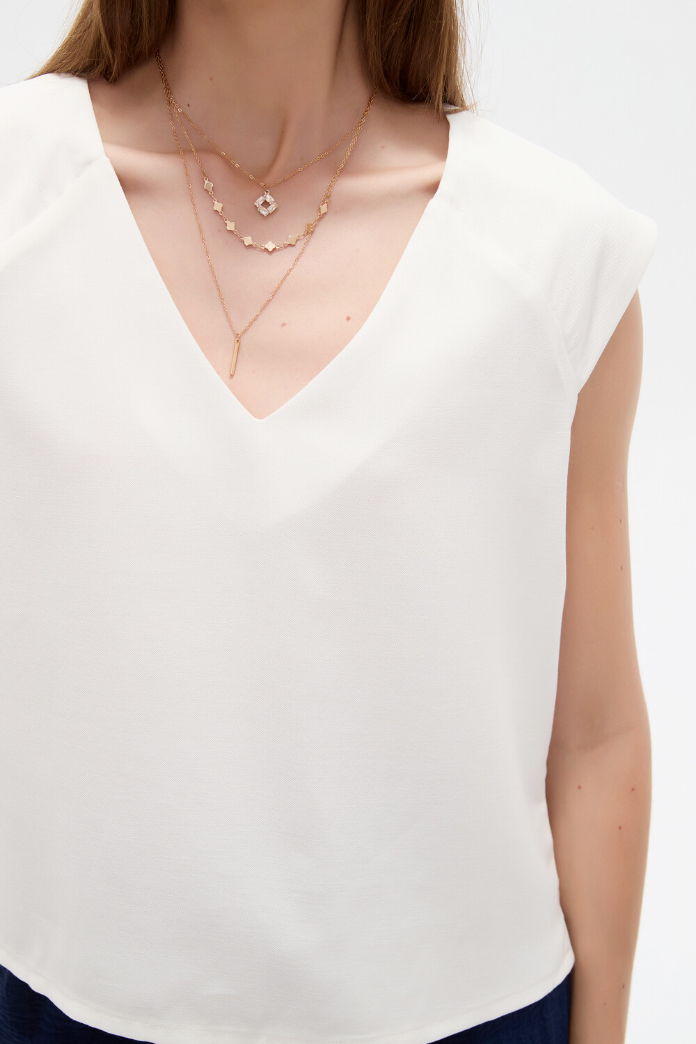 Blusa Zunel Marfil / Off White