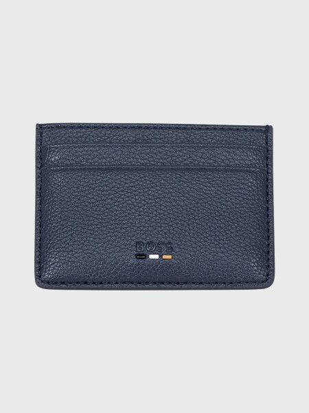 BOSS - Tarjetero Slim Azul