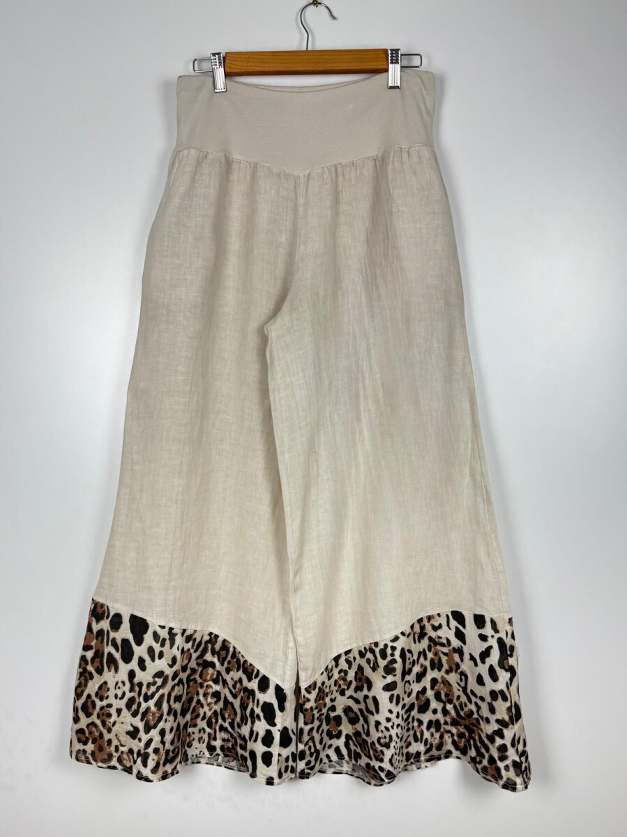 PANTALON LINO BRISAL - BLANCO 