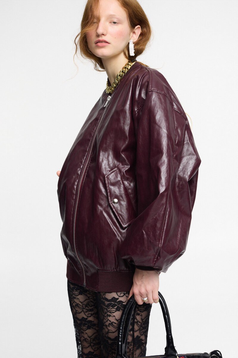 CHAQUETA Bordo