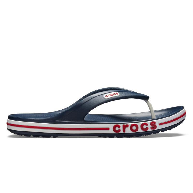 Ojotas Crocs Bayaband Flip Azul