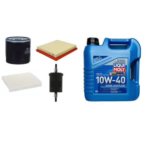 KIT DE FILTROS Y ACEITE 10W40 LIQUI MOLY Kit De Filtros Y Aceite 10w40 Liqui Moly