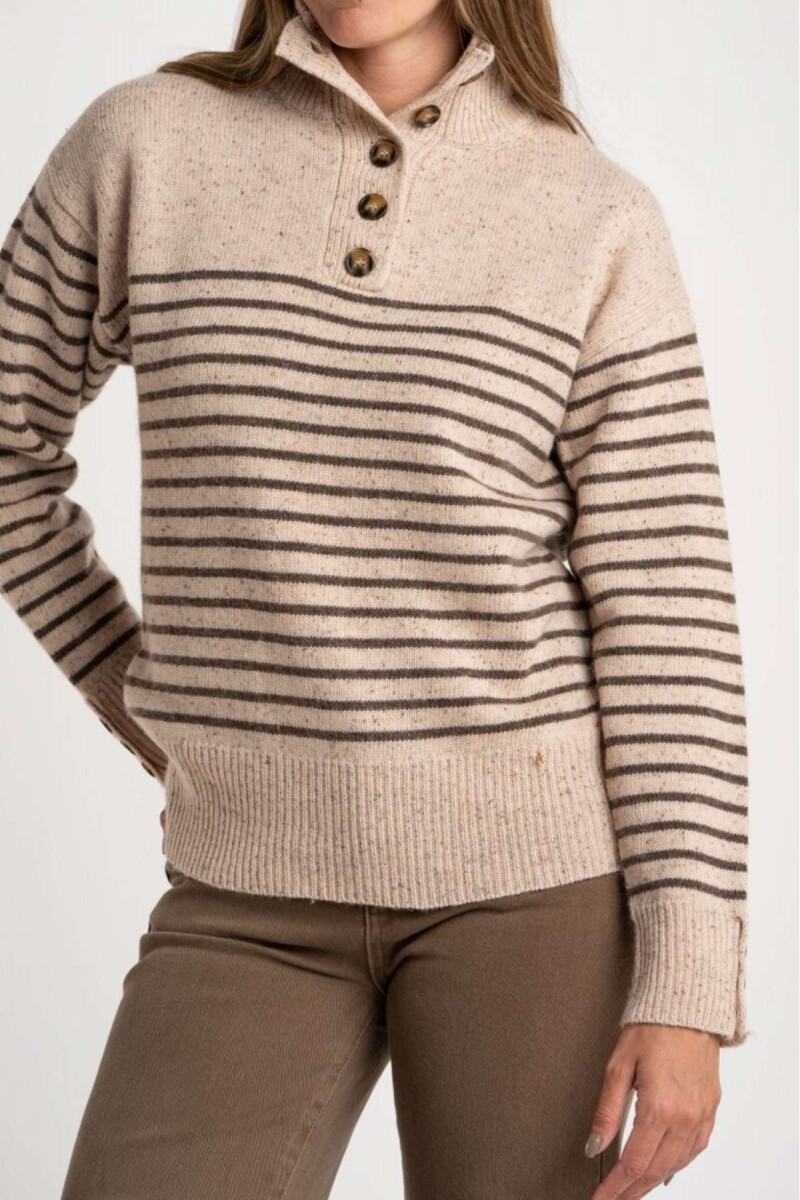 Sweater Lana Botones - Verde 