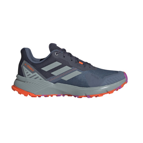 adidas TERREX SOULSTRIDE TRAIL RUNNING Grey & Orange