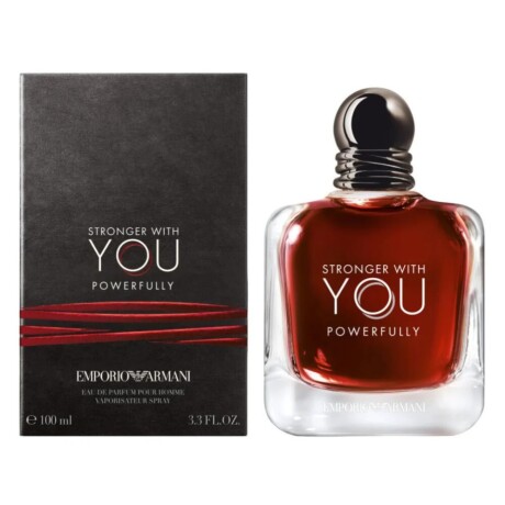 Perfume Armani Stronger With You Powerfully 100ml Para Hombre Aroma Amaderado Perfume Armani Stronger With You Powerfully 100ml Para Hombre Aroma Amaderado