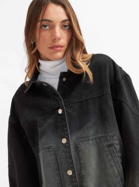 CAMPERA QUARTEIRA NEGRO