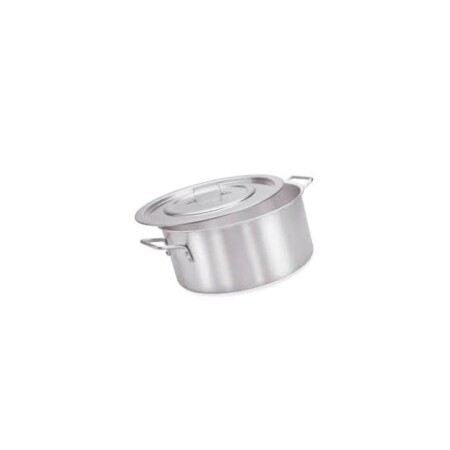 OLLA ALUMINIO 26CM 6,8 LITROS PLATEADO