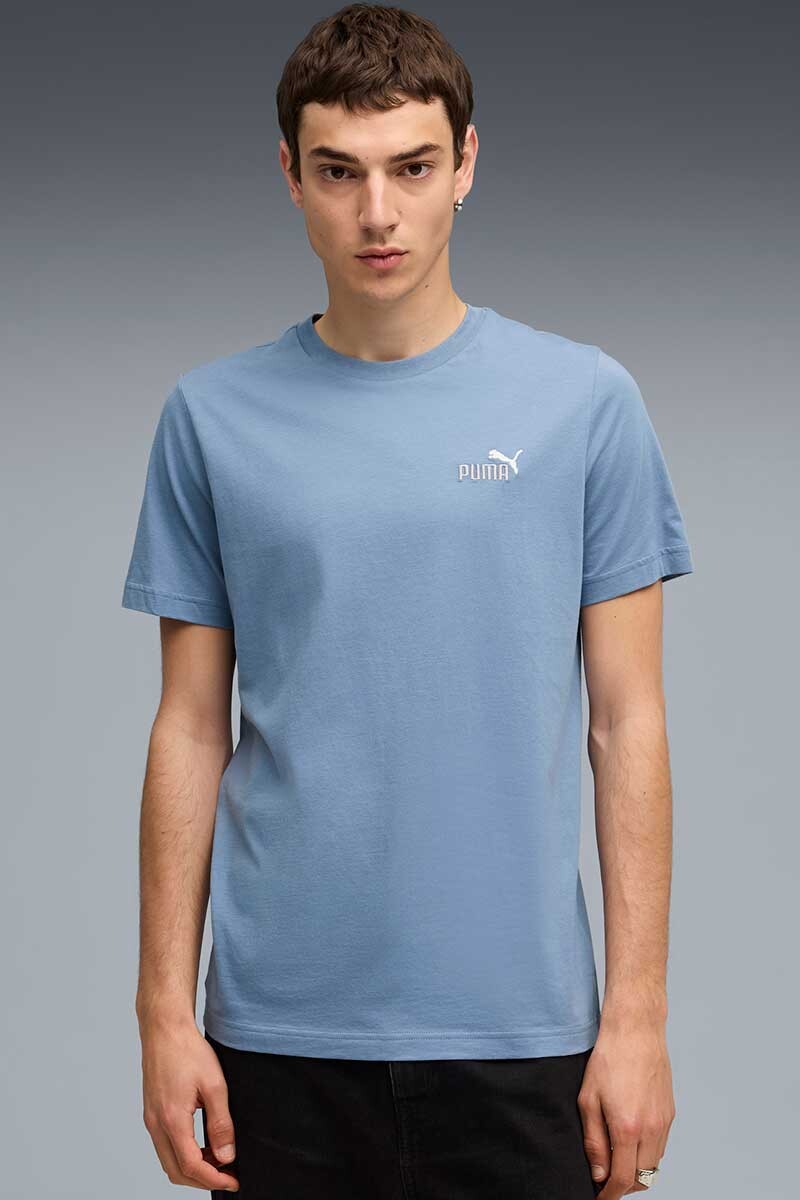 REMERA PUMA ESS COL SMALL LOGO TEE Celeste