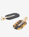 Horquillas Set Carey Set De Horquillas - Combinacion Bicolor