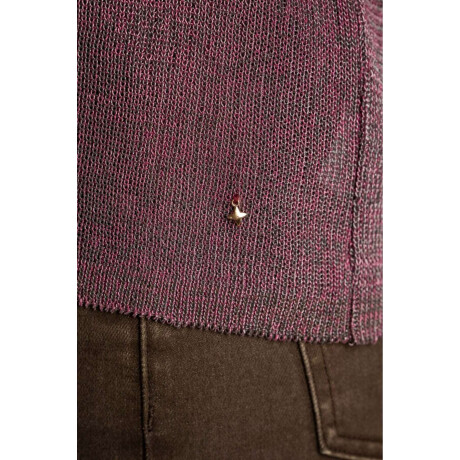 Top Tejido Berenjena