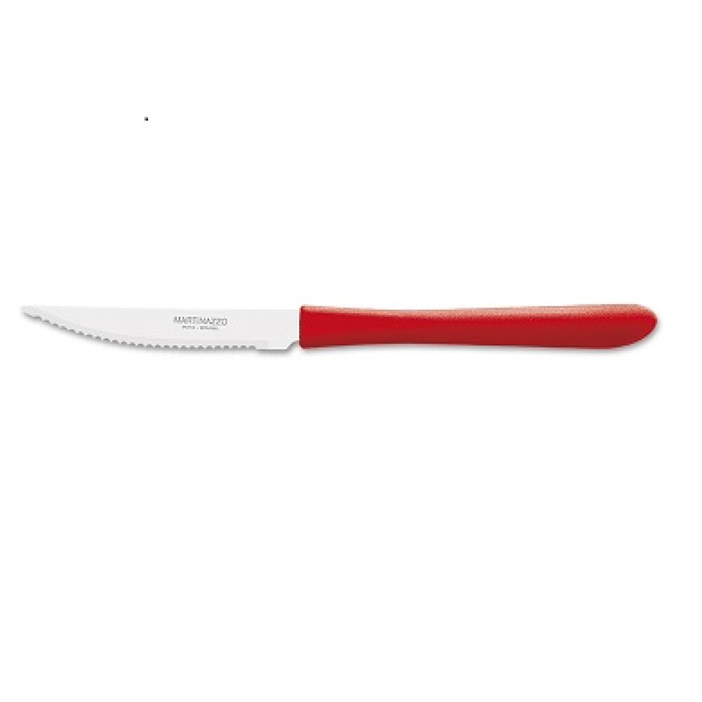 Elegance Rojo Cuchillo carne M.plastico Elegance Rojo Cuchillo carne M.plastico