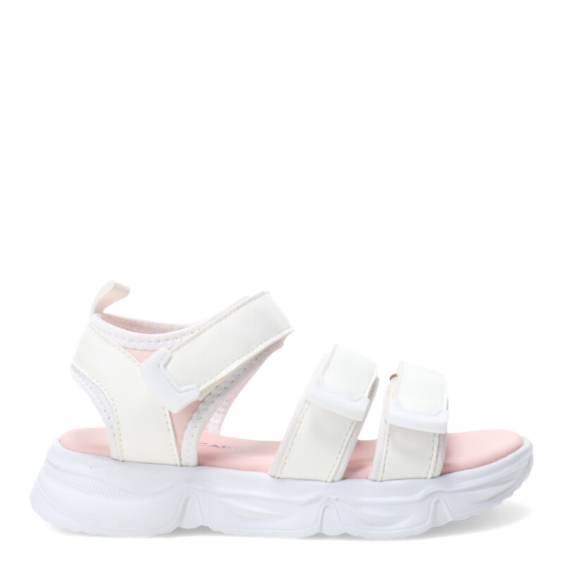 Sandalias de Niña MINI Miss Carol SURREY con tres tiras Rosado