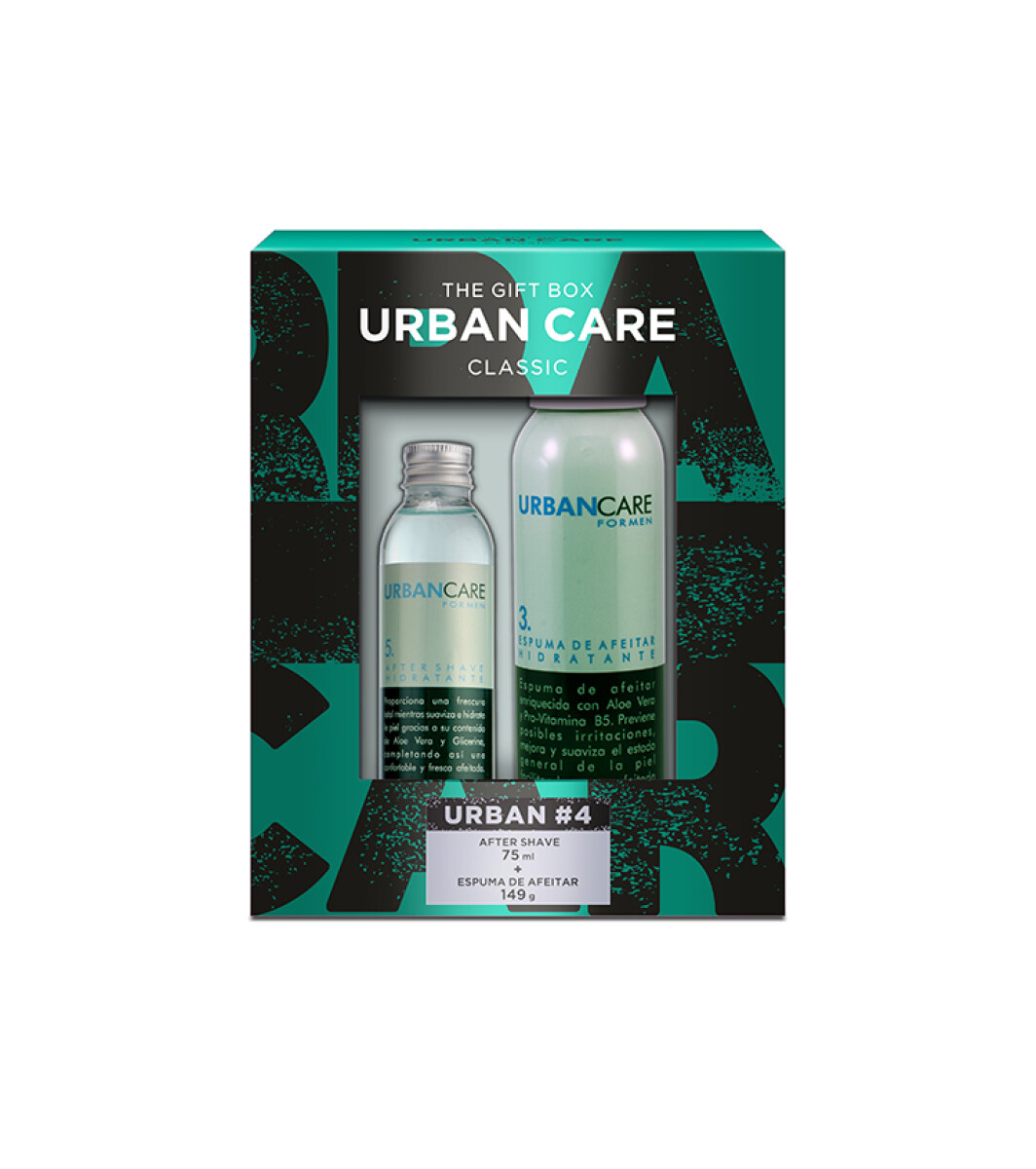 Set Urban Care - Classic After shave 75 ml + Espuma de afeitar 149 ml 