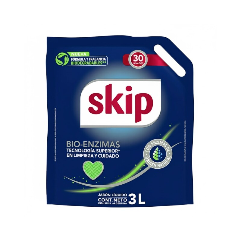 SKIP BIO ENZIMAS CONFORT 3LT DP Skip Bio Enzimas Confort 3lt Dp