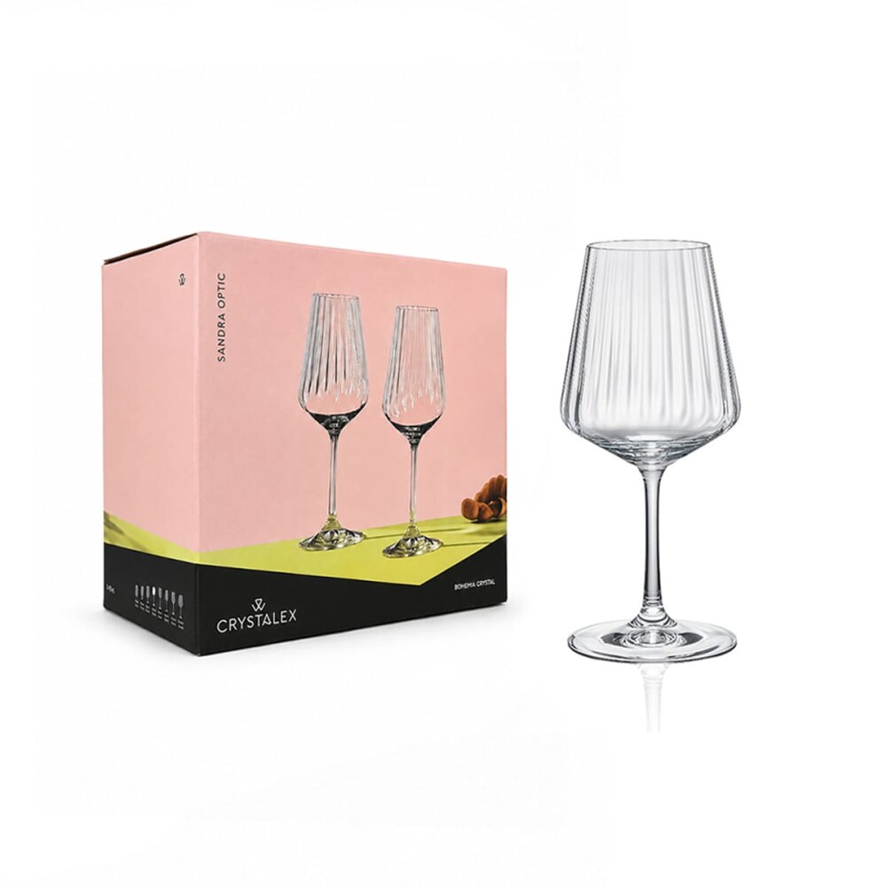 Set copas Optic 350 ml x6 BOHEMIA Set copas Optic 350 ml x6 BOHEMIA