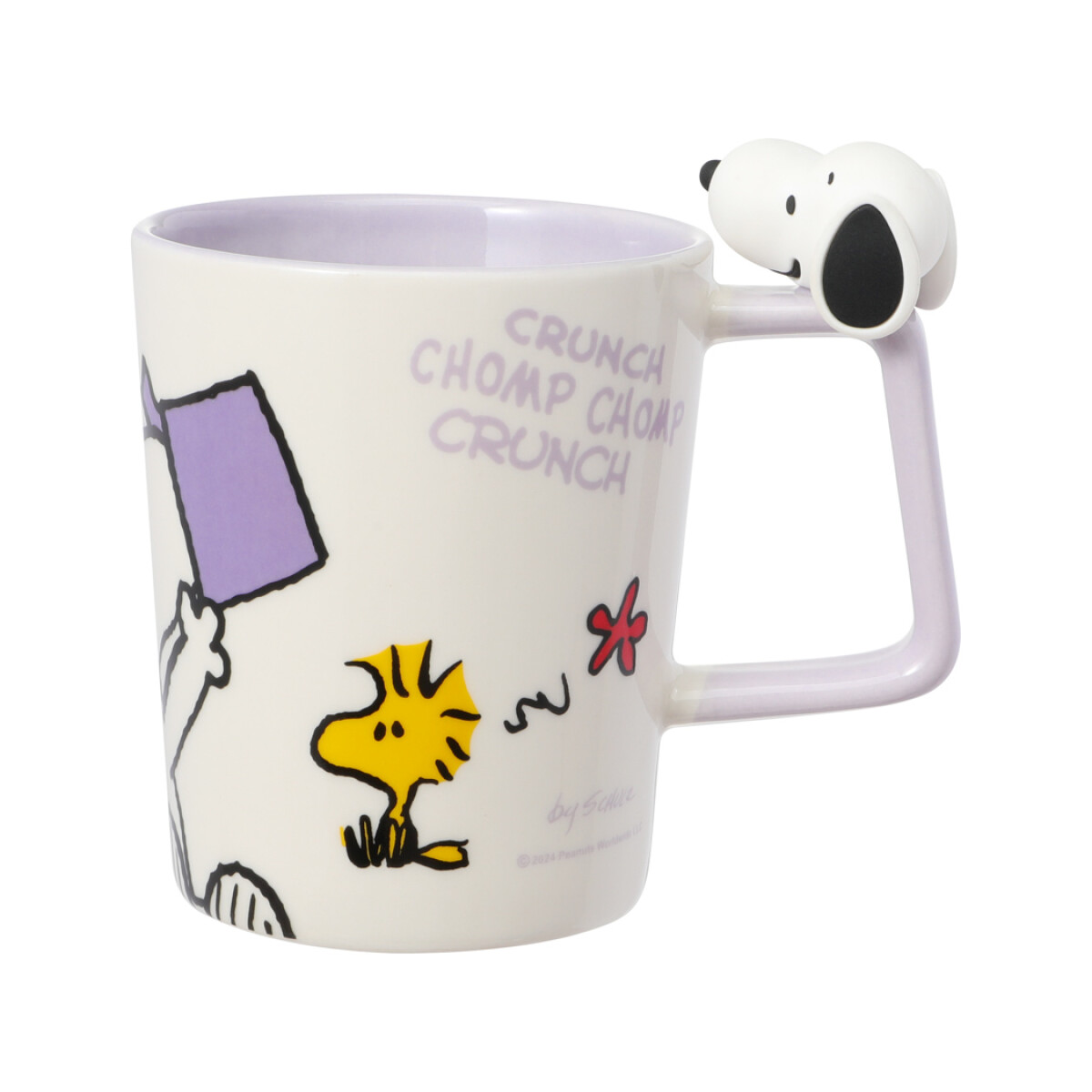 Taza Snoopy 300ml - violeta 