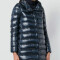 Herno-Chaqueta de nylon rellena de plumas, Amelia Azul