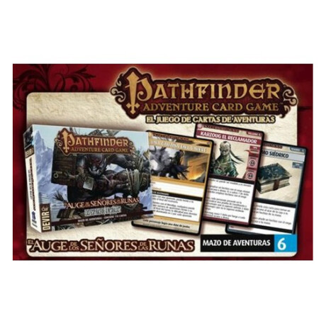 Pathfinder El Auge de los Señores de las Runas - Las Espiras de Xin Shalast (Expansión) [Español] Pathfinder El Auge de los Señores de las Runas - Las Espiras de Xin Shalast (Expansión) [Español]