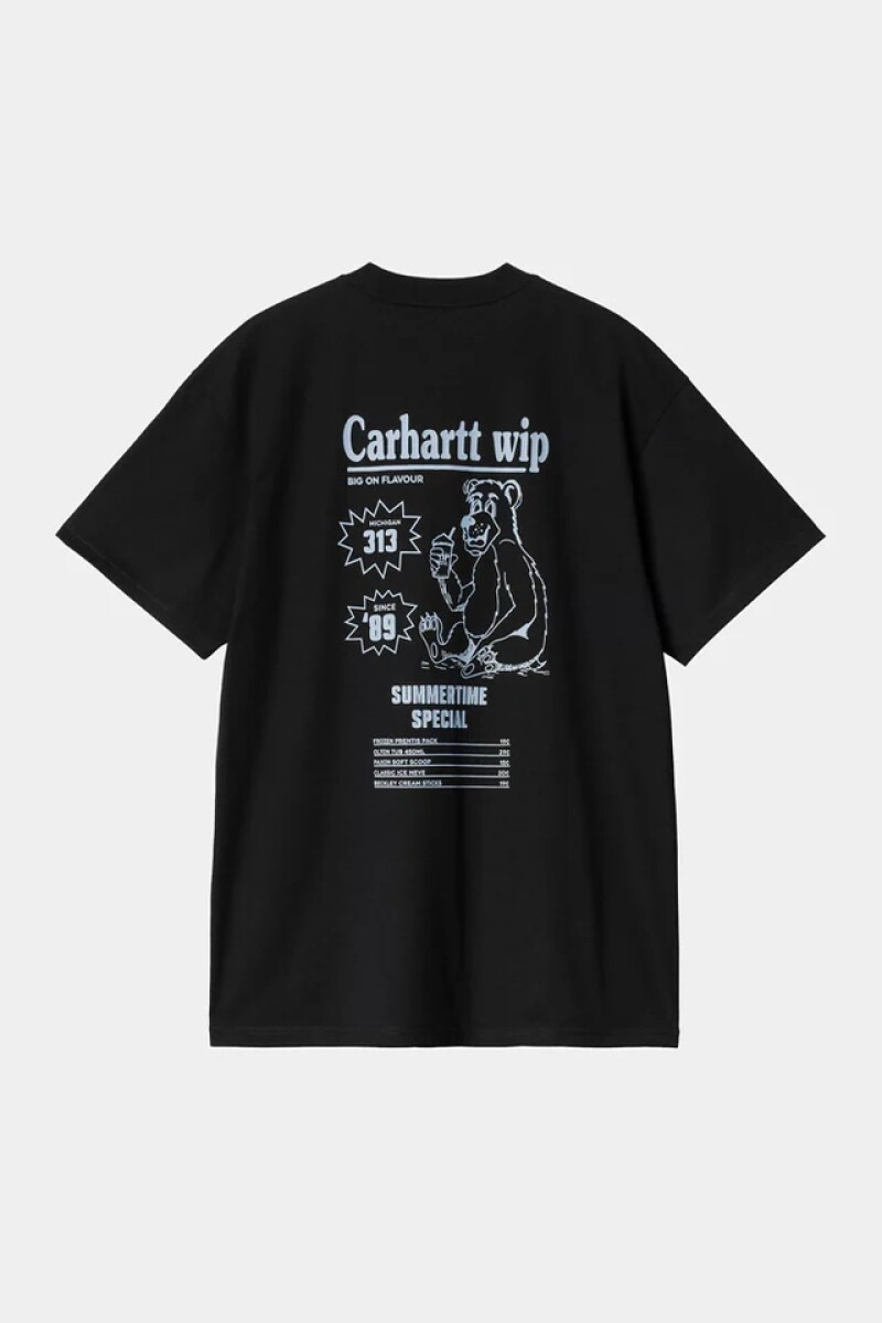 S/S Catalogue T-Shirt Negro