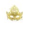 Antifaz de Diva Dorado