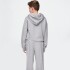 V-FRCH FT BAS HERITAGE LOGO JOG LIGHT HEATHER GREY B08