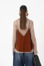 TOP DE BRETEL FINO REGULABLE Marron