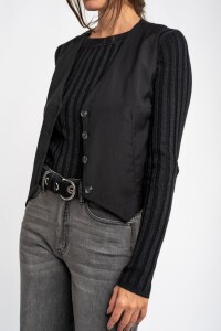 Chaleco Negro