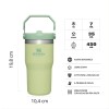 Vaso térmico Stanley Iceflow Flip Straw 591ml Citron