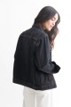 Campera de jean - UNISEX NEGRO