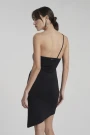 VESTIDO CORTO FORO Negro