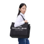 MARC JACOBS - THE CANVAS TRAVEL TOTE BAG Negro