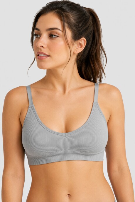 Sosten Anais Morley Gris Melange