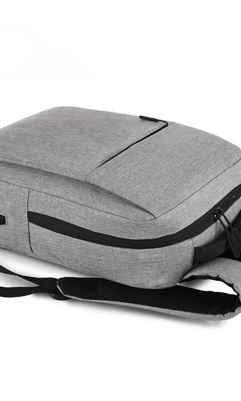 MOCHILA HERALD TRIBUNE GRIS