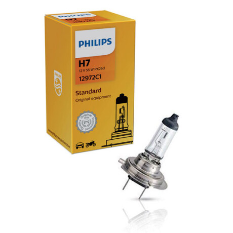 LAMPARA - HALOGENA 12V 55W H7 PHILIPS LAMPARA - HALOGENA 12V 55W H7 PHILIPS
