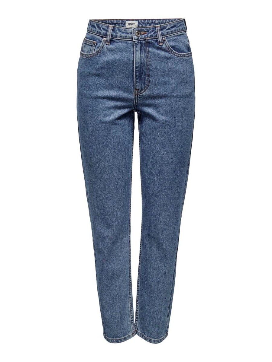 Jeans Jagger Mom Fit - Medium Blue Denim 