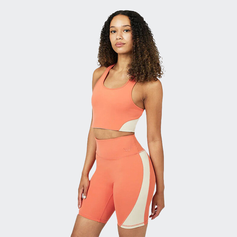 Top Castore Crop Coral