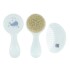 Set cepillo y peine KIKKABOO celeste