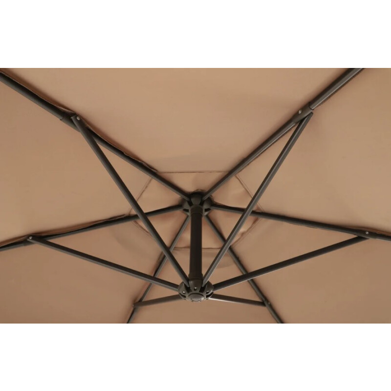 Sombrilla lateral taupe 3 m Sombrilla lateral taupe 3 m