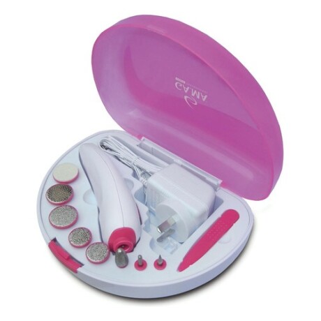 Set de manicura manos y pies GAMA con 9 accesorios y estuche Set de manicura manos y pies GAMA con 9 accesorios y estuche