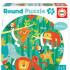 Set Puzzle Circular Animales Mono Educa Rompecabezas Niños Set Puzzle Circular Animales Mono Educa Rompecabezas Niños