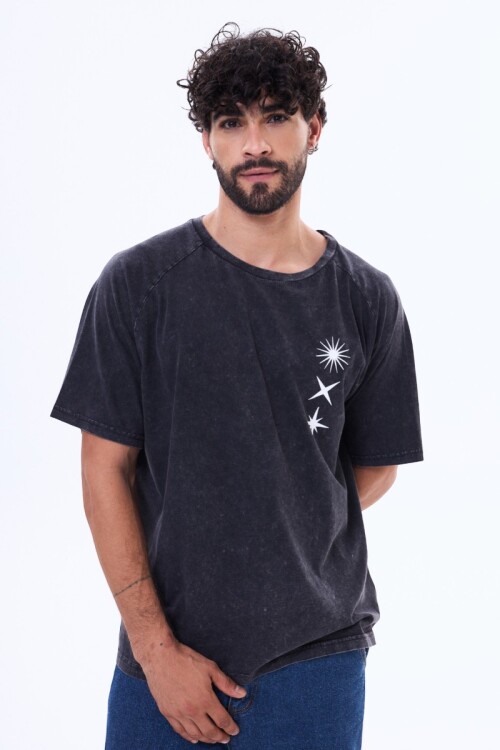 Remera Odin Negro