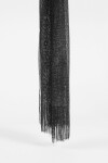 Pashmina party con argolla negro