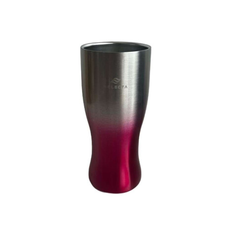 Vaso Termico De Cerveza 480Ml Degrade Rosa