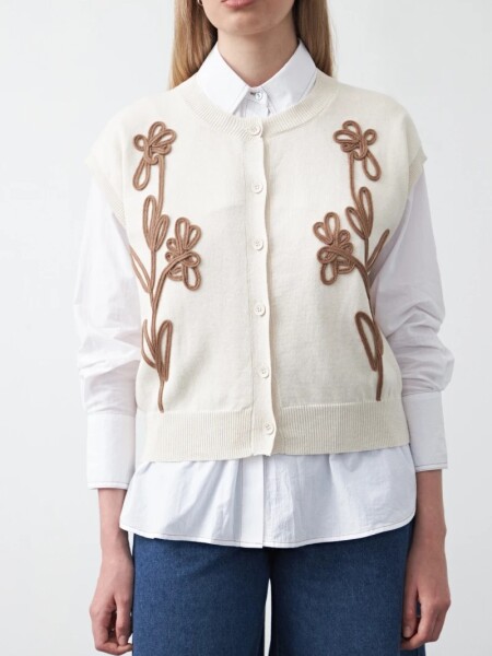 CHALECO D.CASSIN NICOLASA CRUDO